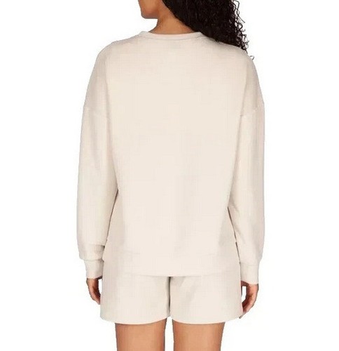 Neu mit Etikett LazyPants luxuriöses Damen-Sweatshirt mit Rundhalsausschnitt, cremefarben, Größe Medium - Bild 2 von 2
