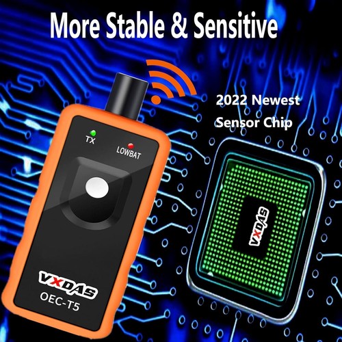 VXDAS TPMS Relearn Tool for GM Tire Sensors Pressure Monitor System Reset Tool - Picture 5 of 9