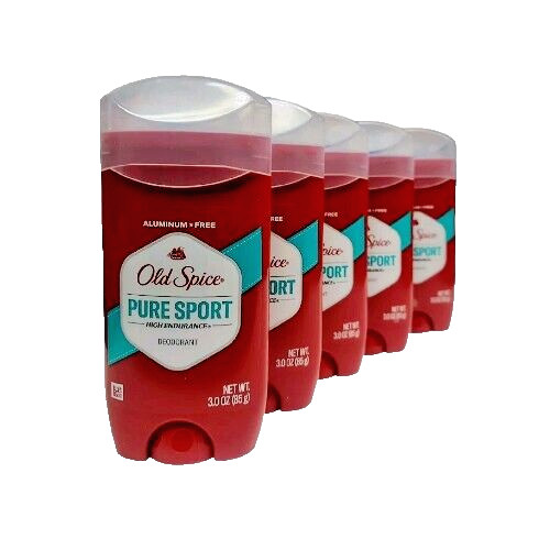 Old Spice Deodorant for Men&comma; Aluminum Free&comma; Pure Sport &lpar;3&period;0 oz&period;&comma; 5 pk&period;&rpar;