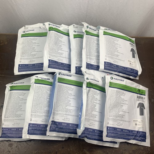 10X HALYARD 92340 AAMI LV4 Kleid MICROCOOL Large ATMUNGSAKTIV HIGH PERFORMANCE C1 - Bild 1 von 7