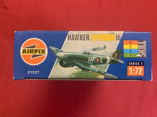 Neu versiegelt 1:72 Hawker Typhoon lb Modellflugzeug Bausatz Airfix 01027 - Bild 6 von 6