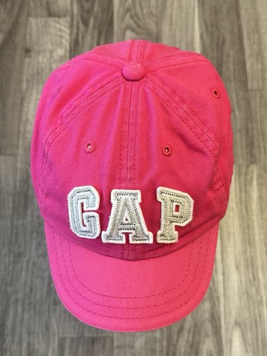 Gap BabyGap Kids Hot Pink Baseball Hat Size S/M Stretchy EUC - Picture 5 of 10