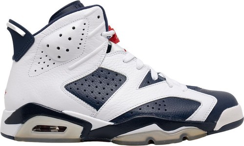 スニーカー NIKE Air Jordan 6 Retro Olympic London 2012 AW 12 NIKE AIR JORDAN 6 RETRO OLYMPIC LONDON 2012 384664-130 Men's