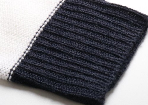 Striped Fashion Casual Pullover - Dark Blue Xl - Picture 11 of 12