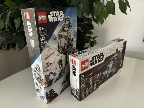 New LEGO Star Wars: Armored Assault Tank (AAT) (75283) Hoth AT-ST (75322) - Picture 4 of 15