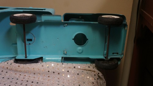 BUDDY L  BLUE AUTO TRANSPORT HAULER - Picture 4 of 12