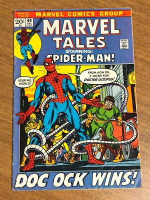 ⑨　アメコミ　MARVEL  TALES  SPIDER MAN 1972 MARVEL COMICS GROUP MARVEL TALES FEATURING SPIDER-MAN