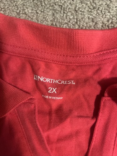 Northcrest Sleeveless Azalea Colored Crew Collar/V-Neck Top Women’s - Picture 3 of 6