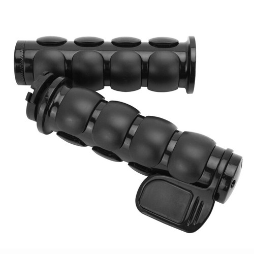 For Yamaha Road Star XV1600A XV1700 1" Motorcycle Hand Grips + Throttle Assist D - Picture 6 of 12
