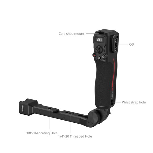 SmallRig Focus Control Dual Grip for DJI RS 4/DJI RS 2/DJI RS 3 Pro/DJI RS 4 Pro - Picture 11 of 12