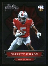 Garrett Wilson 2021 Wild Card Alumination ANBC-25 FOOTBALL Card