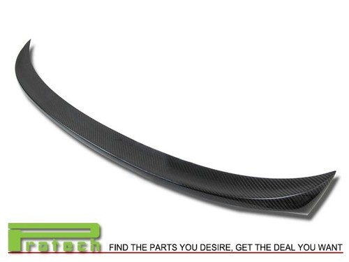 05-11 BMW E90 MT Carbon Fiber Trunk Spoiler Lip fit 323i 325i 328i 330i 335i 4Dr - Picture 3 of 3