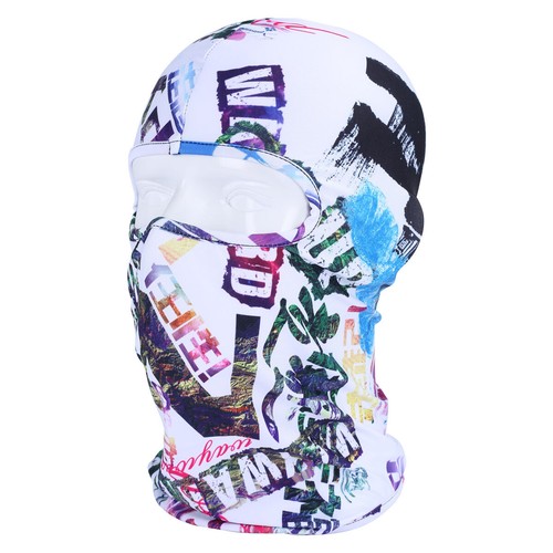 Balaclava Face Mask Solid Sun Hood Tactical Full Face Mask for Halloween US - Picture 17 of 39