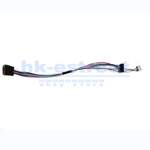 New 20453-20455 40Pin 1ch 6bit LVDS Cable for 10.1/14/15.6 LED LCD Screen I-PEX - Picture 2 of 4