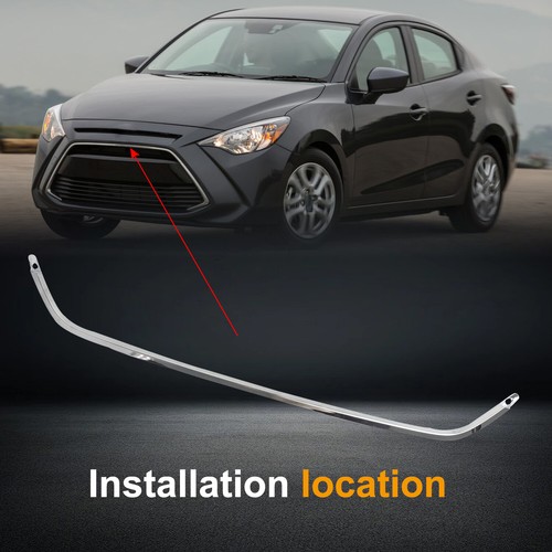 Chrome Center Grille Trim for 2016-2020 Toyota Yaris 2016 Scion iA 53141WB002 - Picture 5 of 11