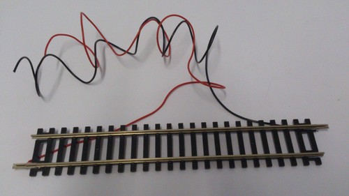 * 00 Pista de alimentación eléctrica pre soldada estándar recta x 1 = R600 ST-200 36-600 - Imagen 1 de 3