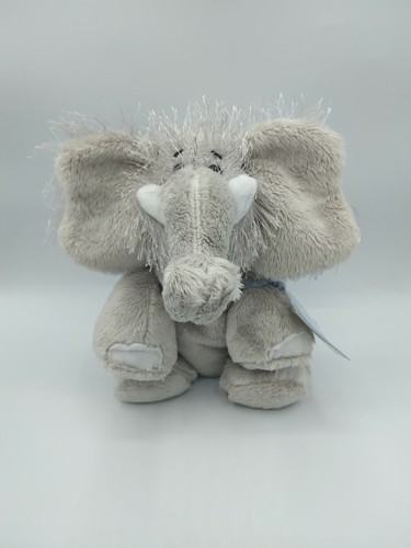 Webkinz Gray 8" Elephant Plush Stuffed Animal GANZ HM007 Retired w/Code - Picture 2 of 8