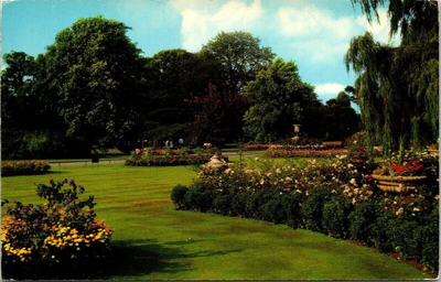 #ad London England Kew Gardens Scenic Downtown Landmark Flowers Chrome Postcard $4.49