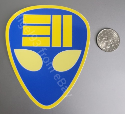 311 ROCK BAND 3 INCH BLUE YELLOW ALIEN STICKER NICK HEXUM MIT TIM SA P-NUT CHAD - Picture 2 of 2