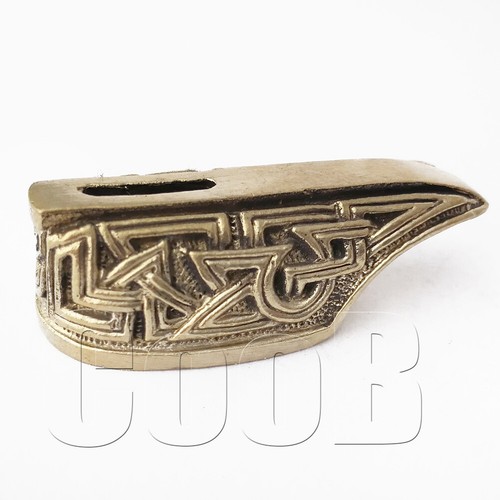 Cuchillos de refuerzo protector de dedos de bronce proveedor accesorios fabricación de cuchillos personalizados #33 - Imagen 3 de 4