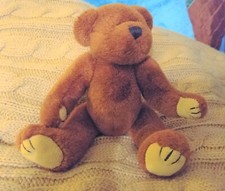 TY Beanie Baby Attic Treasure Casanova Brown Jointed Teddy Bear 1993 Fuzzy Gift!