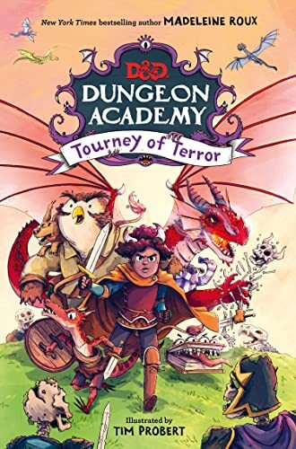 Dungeon Academy: Tourney of Terror: A funny, illustrated D&D nov - Bild 1 von 1