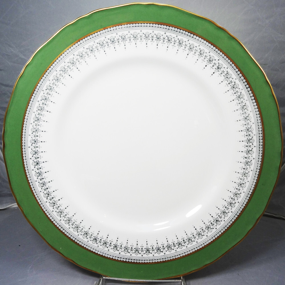 REGENCY GREEN & GRAY Royal Worcester 5 Piece Setting NEW NEVER