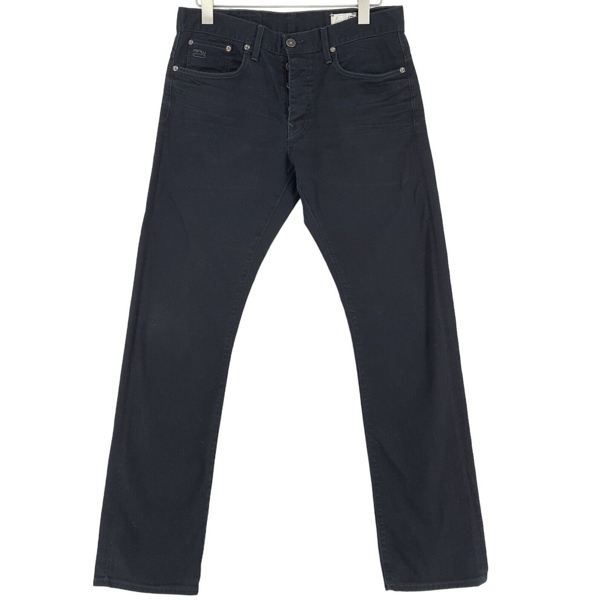 ジースター　3301スリムブラックジーンズ G-STAR RAW ジースター ロウ 3301 ブラックジーンズ スリム