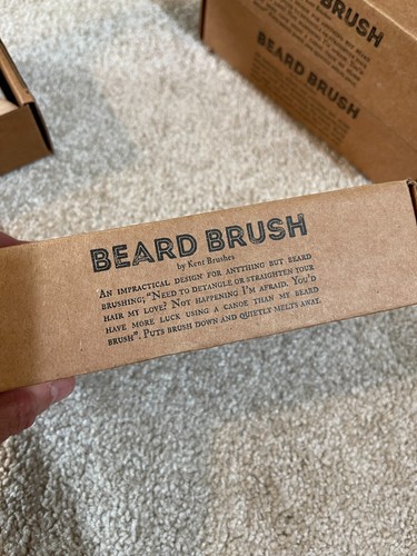 NIB - 84 Units! Kent BRD2 Boar Bristle Beard Brush - Picture 9 of 9