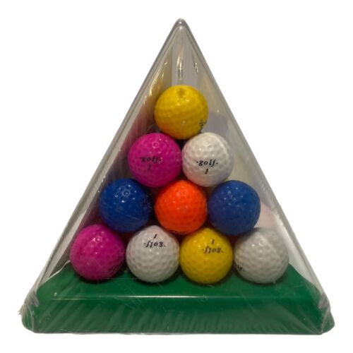 Smarts Pyramid Golf Game Brain Teaser Solve Mystery Logic Mini Balls - Picture 2 of 8