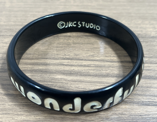 JKC Studio Jessica Kagan Cushman “It’s A Wonderful Life” Black Bangle Bracelet - 第 6/7 張圖片