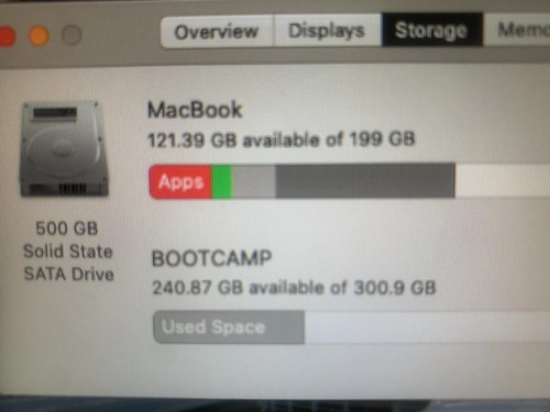 Apple MacBook Pro 13" Intel i5 2.50GHz,8GB, 500GB SSD, Catalina+Windows11-No:10 - Picture 11 of 23