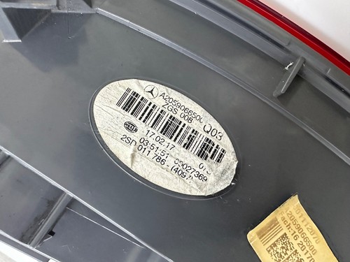 Mercedes Benz C205 Coupe Taillinght Ligh Left Side A2059066500 OEM - Picture 5 of 5