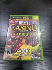 Bicycle Casino (Microsoft Xbox, 2004) Complete & Tested