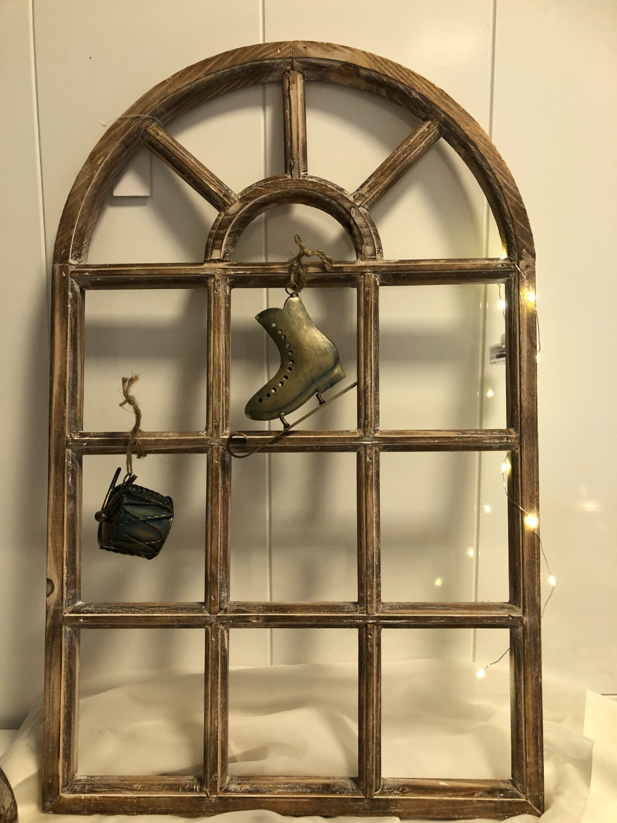 Deko Fensterrahmen Holz-Rahmen Fenster-Attrappe 36x2,5xH58 shabby 581484-058-707