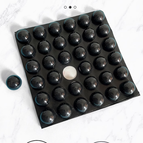 Black Self-Adhesive Rubber Feet – Small & Large Sizes | Buffer Furniture Bumpons - Bild 2 von 30