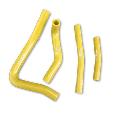 YELLOW Silicone Radiator Hose Kit For 1996-2000 Suzuki RM250 RM 250 1999 1998 97