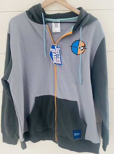New Justice League Death Squad Zipper Hoodie Large