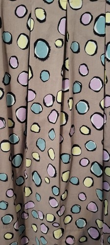 BCBG MAX AZRIA Art To Wear PLEATED POLKA DOT DRESS STRETCH SIZE 2 Party Wedding - Picture 2 of 11
