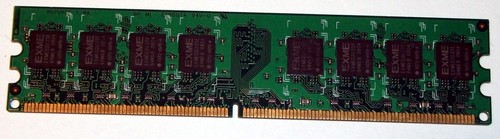 1 GB DDR2-RAM 240-pin PC2-6400U non-ECC 'extrememory EXME01G-DD2N-800D50-E1' - Imagen 2 de 2