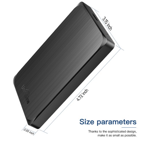 1TB 2TB USB3.0 Tragbar Drive extern Festplatte 5Gbps Highspeed Laptop PC Ps4 HDD - Bild 6 von 12