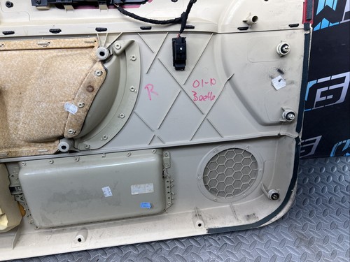 ⭐ OEM 2001-2010 VOLKSWAGEN VW BEETLE HARDTOP RIGHT INTERIOR DOOR PANEL RED BEIGE - Picture 19 of 19