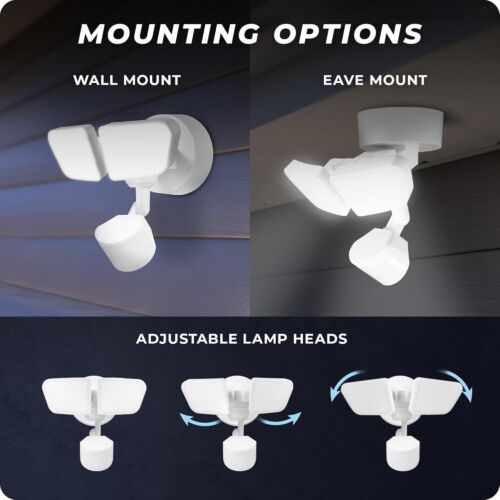 Globe Smart Motion Security Light – WiFi, 2200lm, Alexa/Siri/Google - Picture 6 of 10