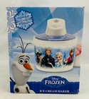 Disney Frozen Electric Ice Cream Maker Quick Freeze Open Box Missing Manual