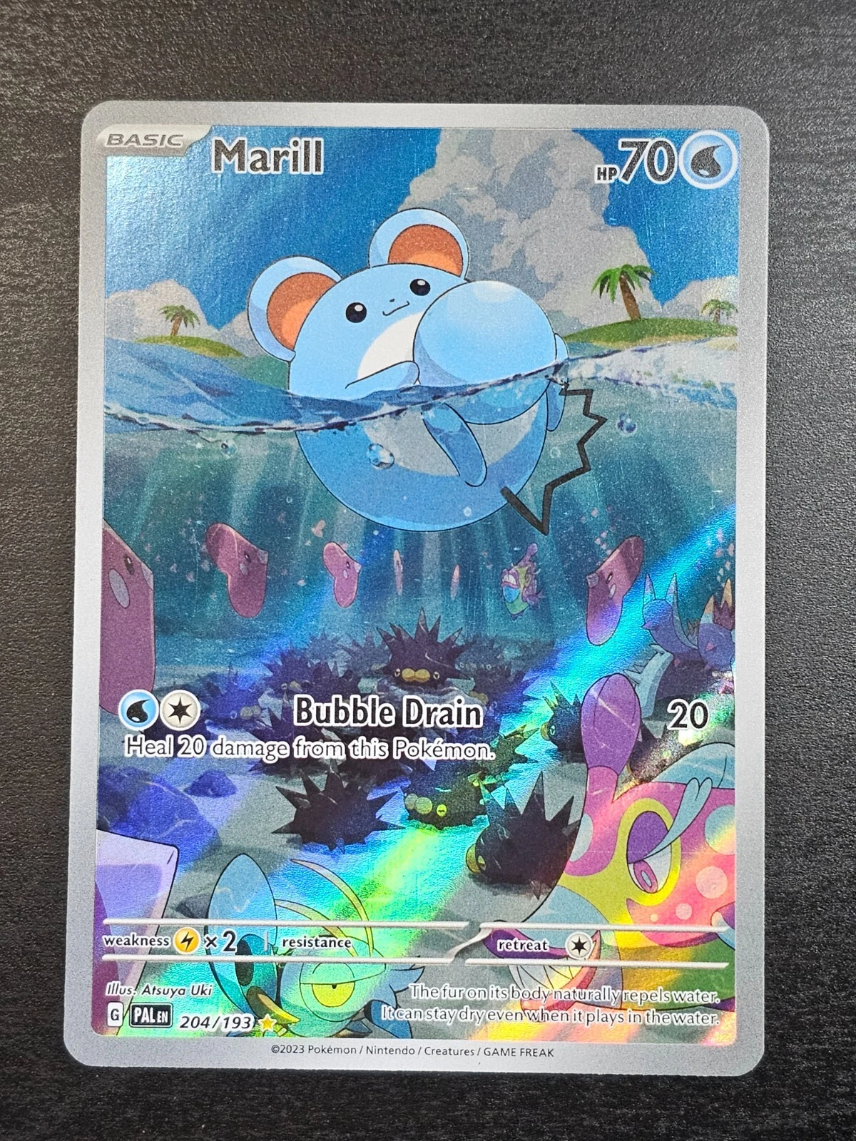 Deal for Marill 204/193 - Pokemon Paldea Evolved Illustration Rare