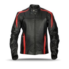 Men Real Cow Leather Jacket