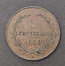 SAN MARINO 5 CENTS LIRE 1864 1869 1894 BB SPL FDC CHOOSE YEAR CONSERVATION