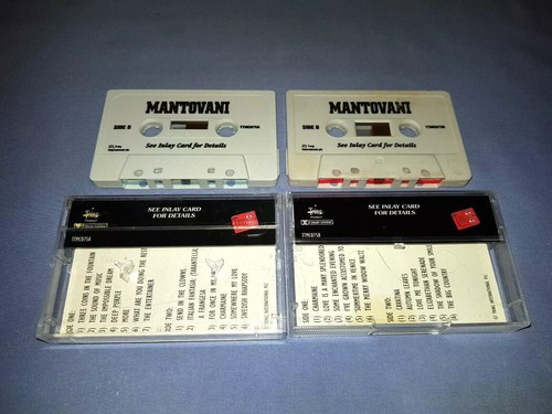 MANTOVANI AT HIS VERY BEST DOUBLE CASSETTE TAPE ALBUM - Picture 2 of 2