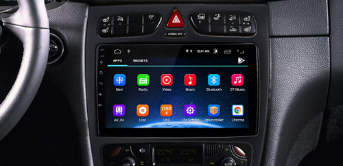 Autoradio Android Mercedes Benz C Class W209 W208 -Octacore 4GB 64GB - camera - Foto 4 di 10