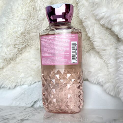 NEW Bath & Body Works Strawberry Gingham Gorgeous Shower Gel Body Wash 10 fl oz - Picture 2 of 2